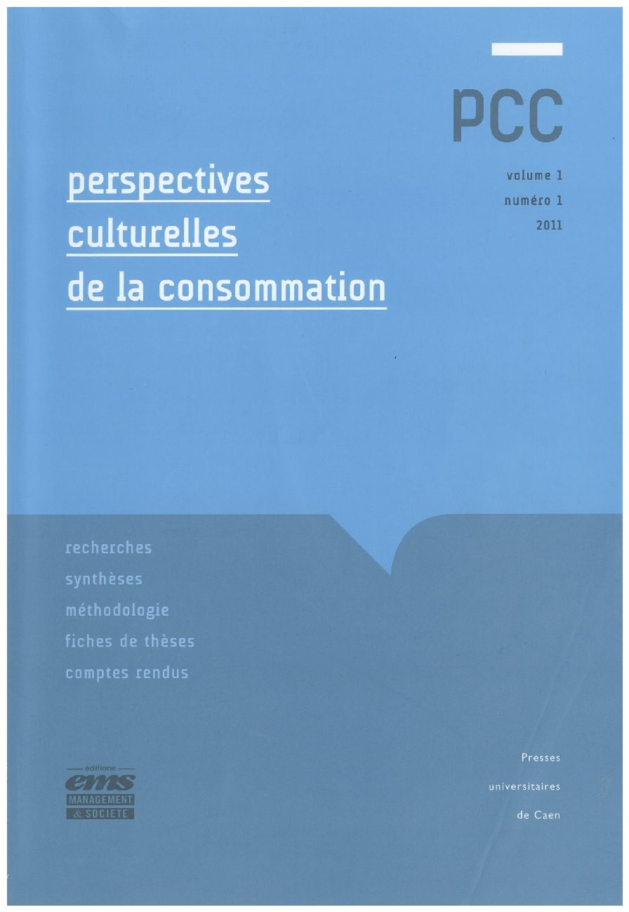 Edito Bernard Cova et Marc Filser – PCC Volume 1